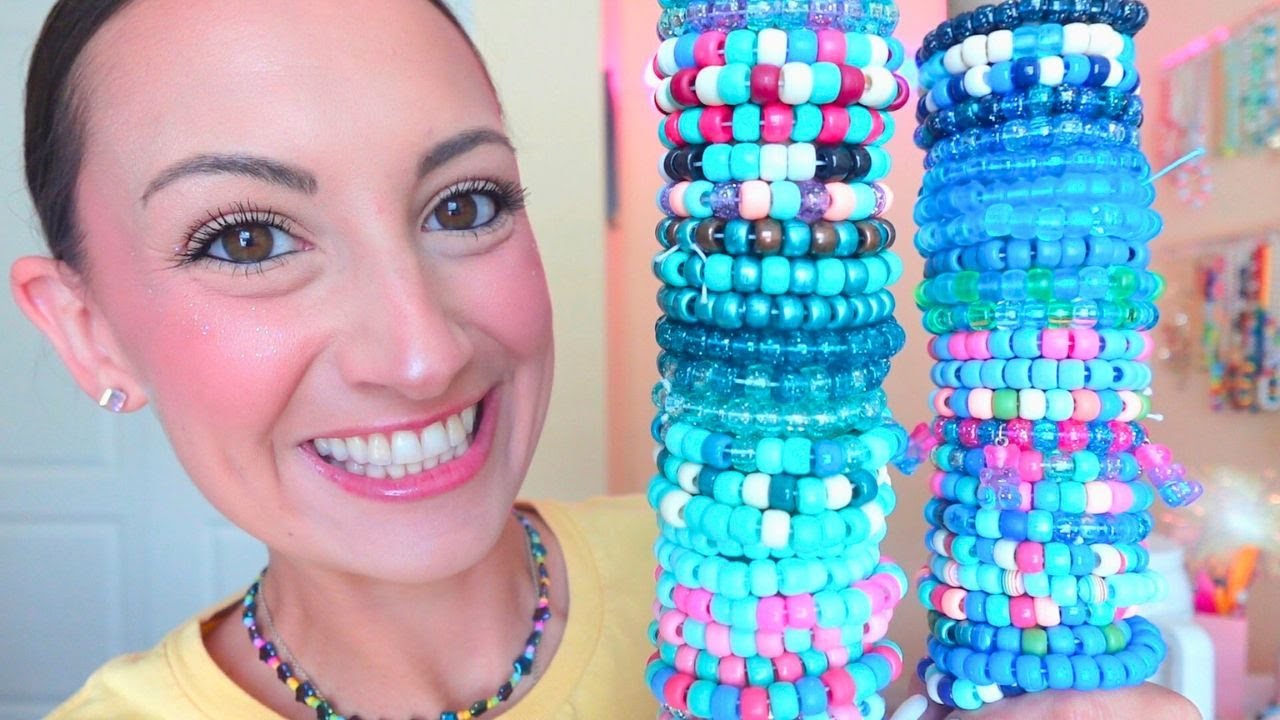 ASMR Decluttering My Friendship Bracelet Collection