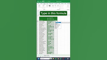 How to create a Progress Tracker in Excel ‼️