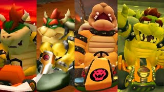 Evolution of Bowser Losing in Mario Kart Games
