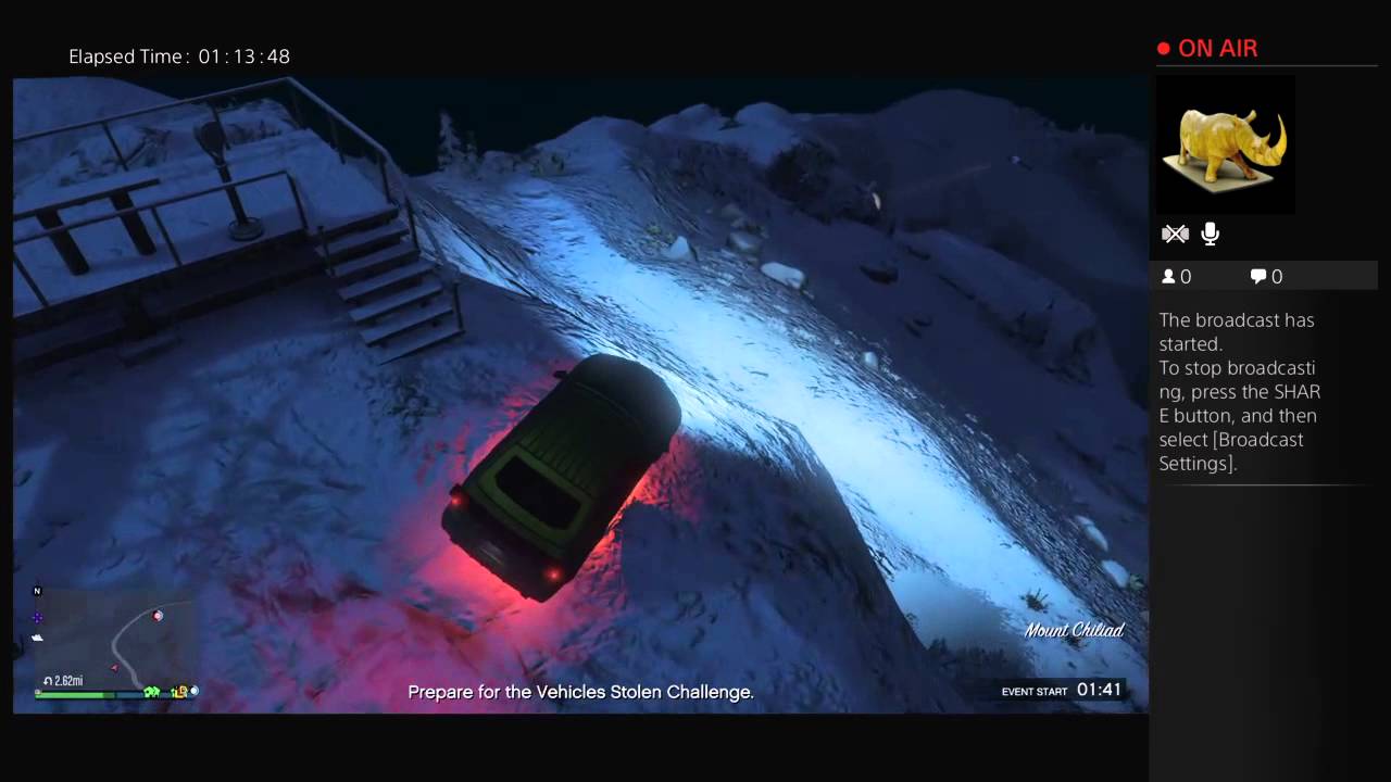 Kpizzla's Live PS4 Broadcast