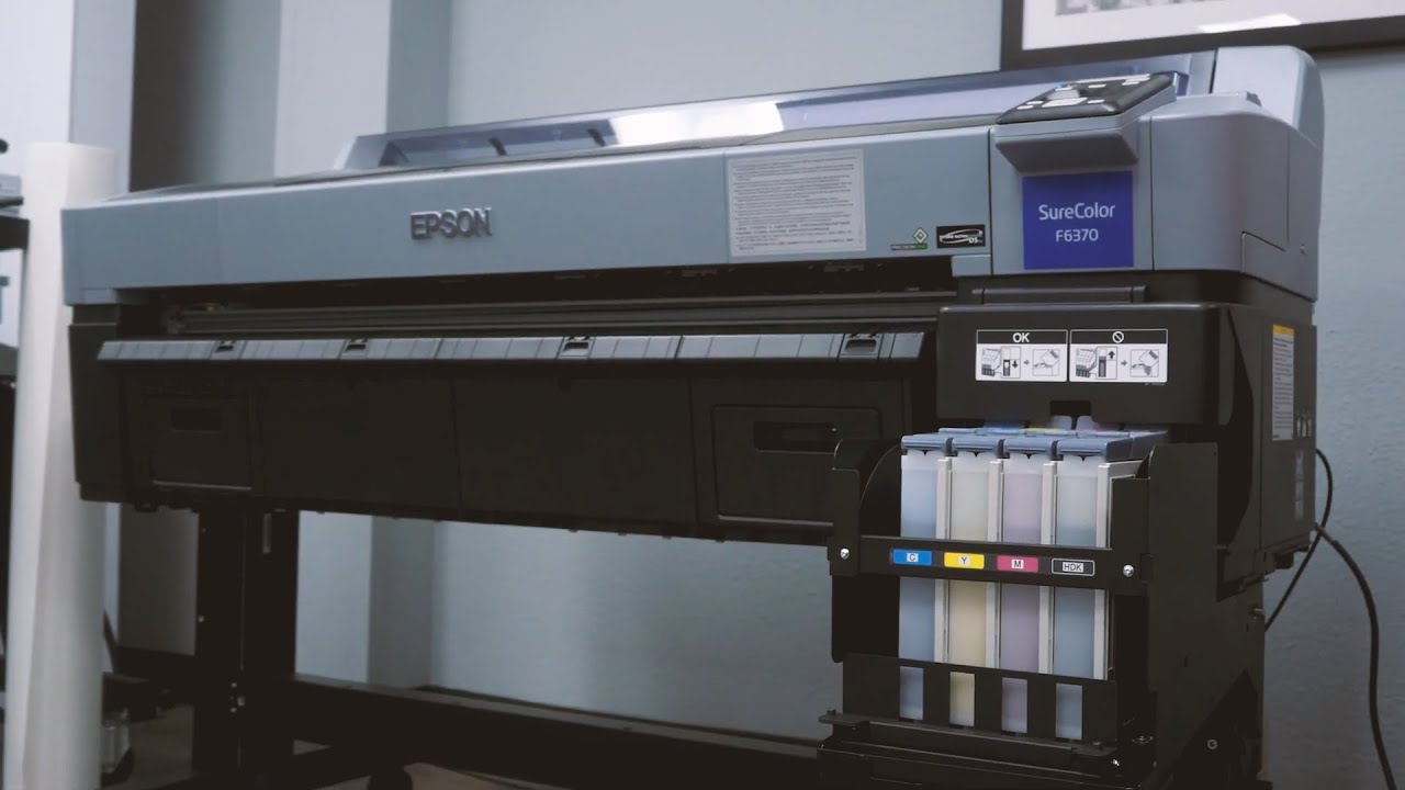 Case Roma's Tecidos - Epson F6370 - YouTube