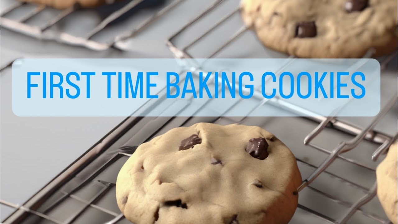 My first time baking cookies from scratch! - YouTube