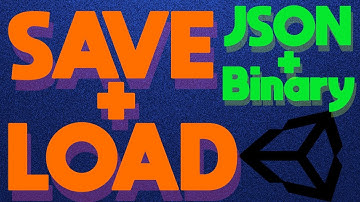 Unity - Save & Load System - [Json and Binary + Github]