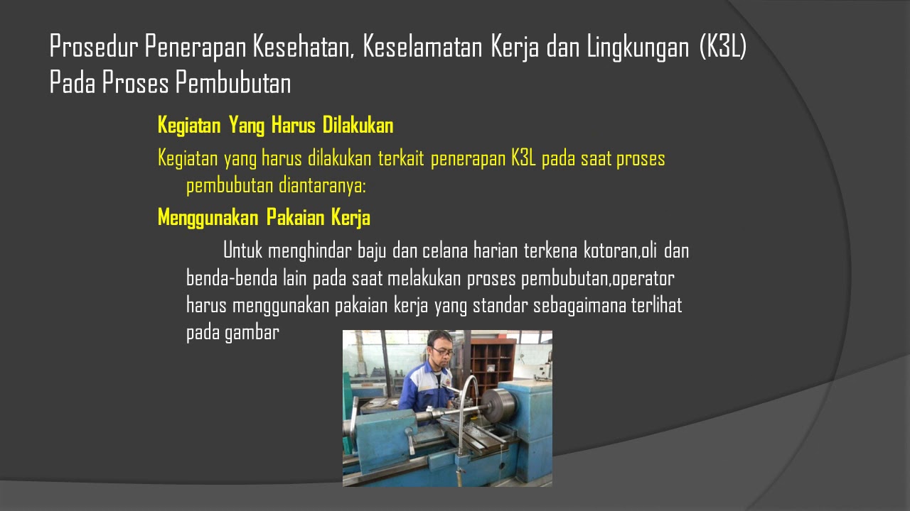 MATERI MESIN BUBUT KELAS XII TEKNIK PEMESINAN PPT PART 3 K3LH ...