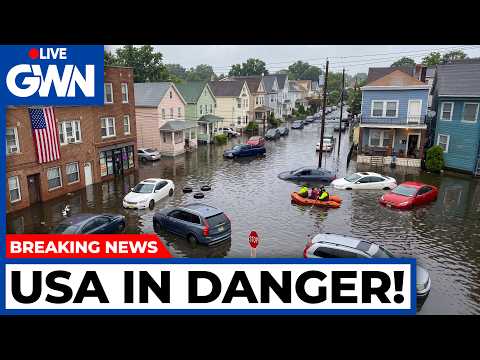 NEW JERSEY HIT by Coastal Flooding – 11-FOOT WAVES Pound Jersey Shore (Latest Updates)