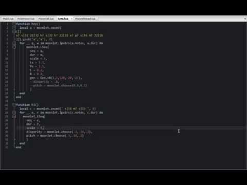 Moonlet-Lua (Livecoding test)