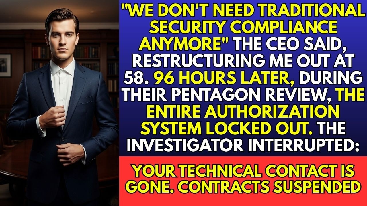 They Fired Me as 'Obsolete' at 58. I Lost Them $200M Pentagon Contracts.