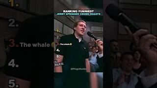 Ranking Funniest Jerry Springer Crowd Moments💀😭