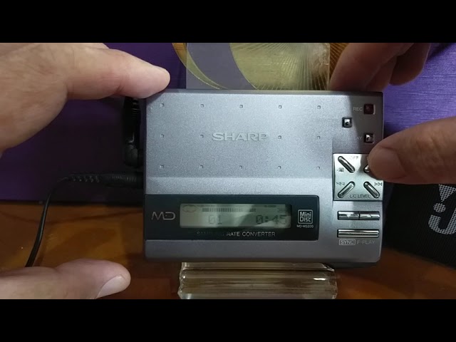 SHARP MD-MS200 - YouTube