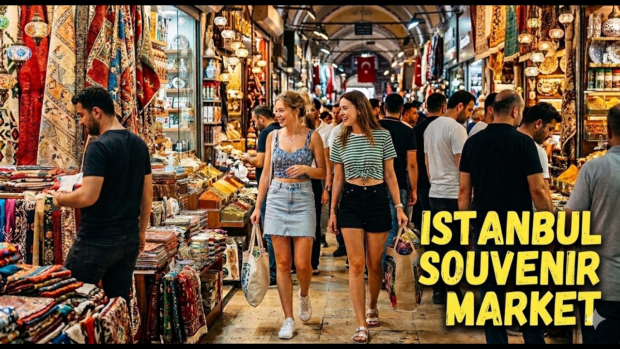 Inside Istanbul’s Famous Souvenir Market 🇹🇷 | Fatih & Eminonu Bazaar