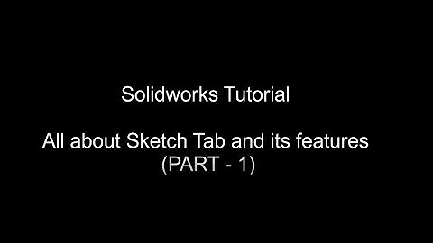 Sketching Basics - SOLIDWORKS Tutorial for Beginners (PART - 1)