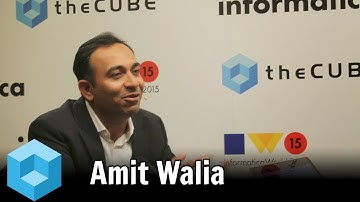 Amit Walia - Informatica World 2015 - theCUBE  - #INFA15