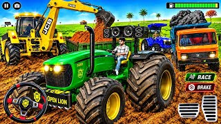 🚜 HEAVY VILLAGE TRACTOR 😱🔥 | Extreme Mud Work | Indian Vehicles Simulator 3D screenshot 2