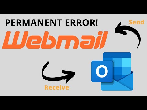 Permanent error from webmail to Hotmail/Outlook - Resolved