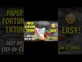 How to Make a Paper Tip Top Game Fortune Teller | Easy DIY #shorts #papercraft #craftideas #asmr