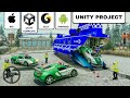 Police Vehicle Transport Simulator - unity project for sell