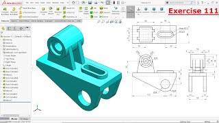 SolidWorks Tutorial for Beginners exercise 111