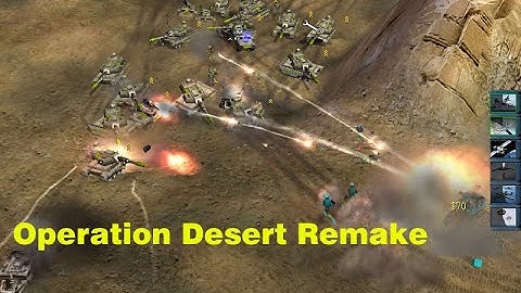 General Zero Hour Custom Mission - Operation Desert Remake