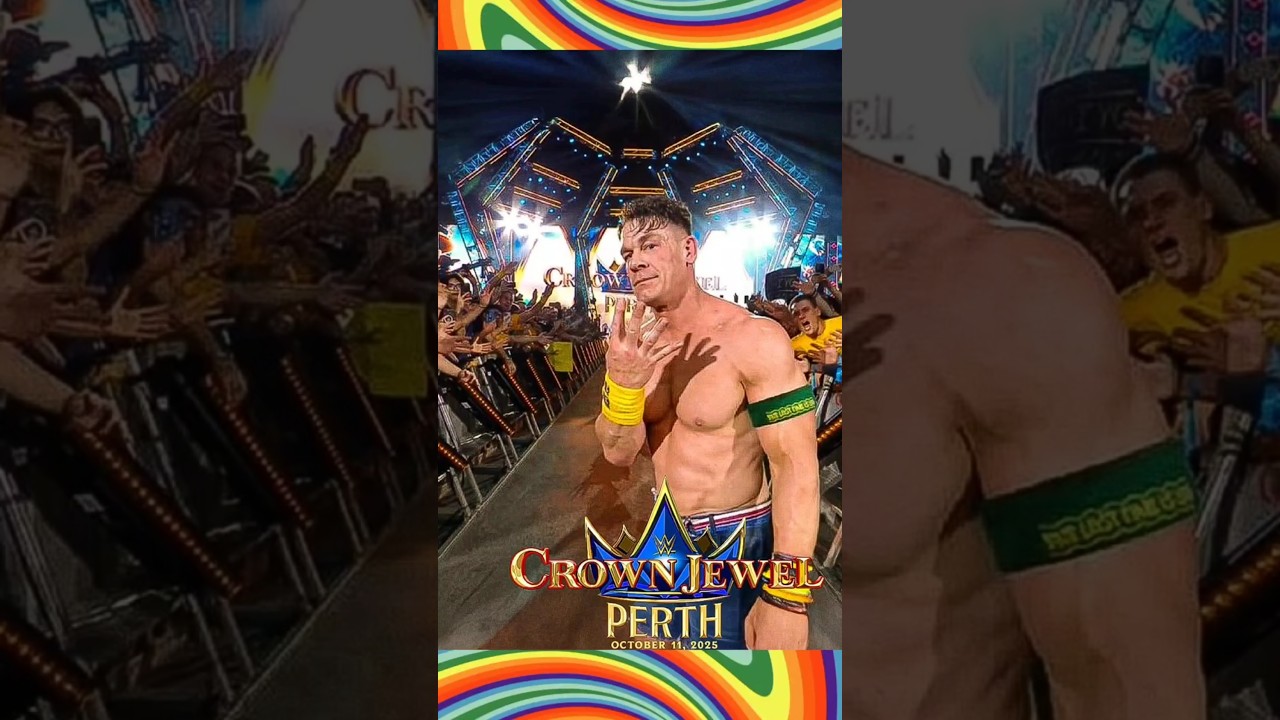 John Cena finally win crown jewel 2025 
