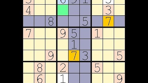 How to Solve Globe and Mail Sudoku  Five Star?  23 December, 2023