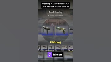 Opening A Case EVERYDAY Until We Get A Knife DAY 36 #shorts