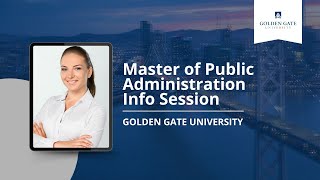 Master of Public Administration Info Session Fall 2025