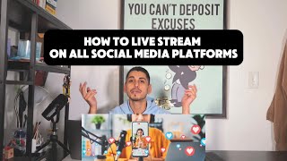 How To  Stream On All Social Media Platforms  Dont Rely On Just One stream 