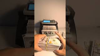 Cash 💵: Counting Stacks of 💵 $100 Bills with a Money Counter! Satisfying ASMR 💰💸