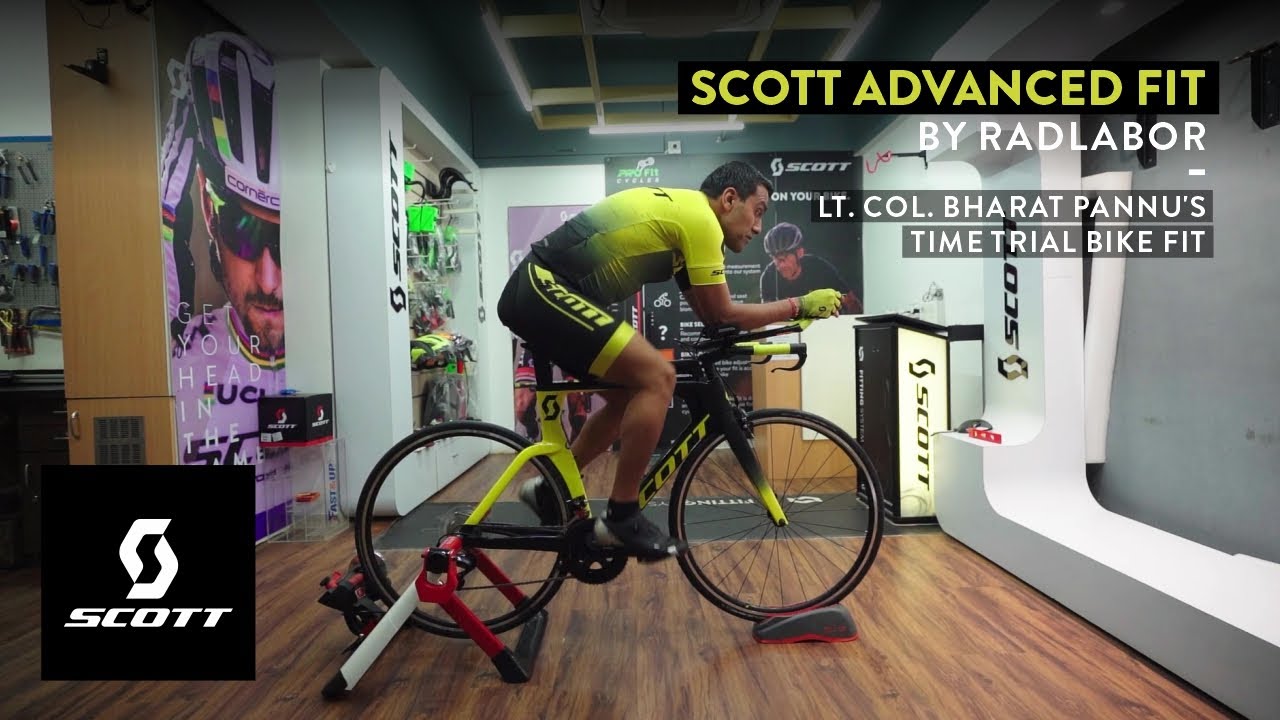 SCOTT ADVANCED BIKE FIT | Bharat Pannu's Time Trial Bike Fit