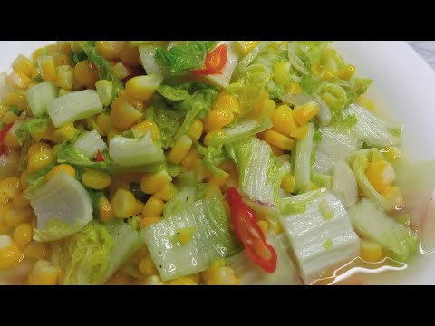 Cara Masak Sawi Putih Dan Jagung