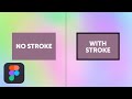 Strokes & Color Defaults in Figma