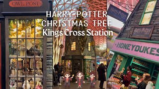Harry Potter Christmas Tree at King’s Cross London 2025