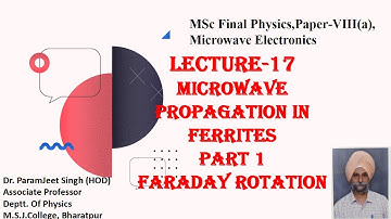 #MSc #Learning Physics #Microwave Faraday Rotation Effect