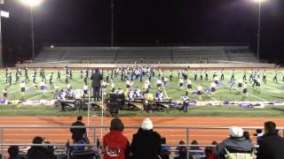 SCSBOA Championships 2013- Eastlake High School Titan Regiment and Colorguard