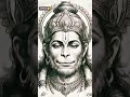🕉️ Realistic Hanuman Drawing✨#art #drawing #sketch #pencilsketch #artist#trending  #realisticdrawing