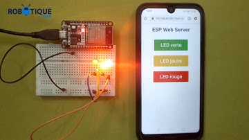 Allumer des LEDs par WIFI avec la carte ESP32