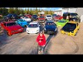 Full tour of our car collection