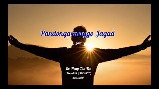 (Java) Pandonga kanggo Jagad - May the Pandemic Come to an End Soon