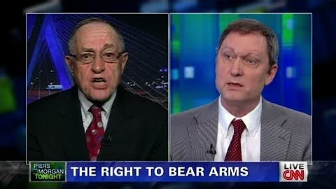 Alan Dershowitz vs John R. Lott, Jr.