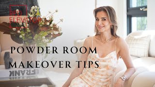 ULTIMATE POWDER ROOM REFRESH: PRO TIPS FOR A STYLISH MAKEOVER | RED ELEVATOR