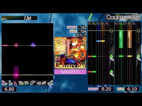GITADORA / Country day - MASTER  (GUITARFREAKS 9thMIX & drummania 8thMIX)