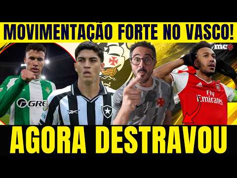 ACABOU DE SAIR 12:30H NO VASCO! CONTRATAÇÕES DESTRAVADAS LEVAM A TORCIDA A LOUCURA