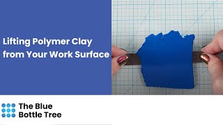 No more distorted polymer clay pieces - Lift easily from the work surface