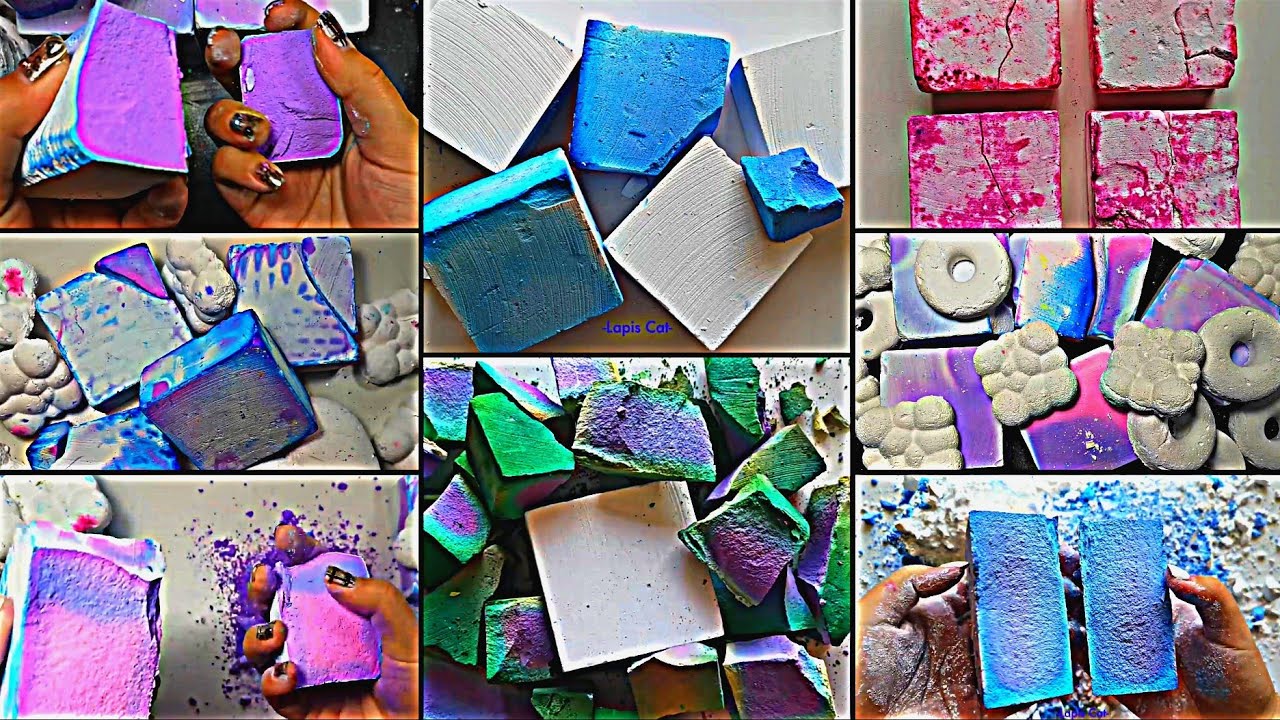 SOFT CRISPY DYED BLOCKS | fresh gym chalk blocks chunks plain jane ...