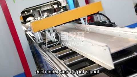 automatic busbar production line for assembly inspection and packing