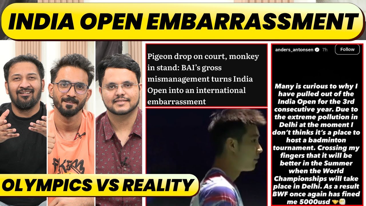 MONKEY, BIRD POOP, POOR AQI, ATHLETES SAYING NO TO INDIA. WAKE UP OR GIVE UP VISION OLYMPICS