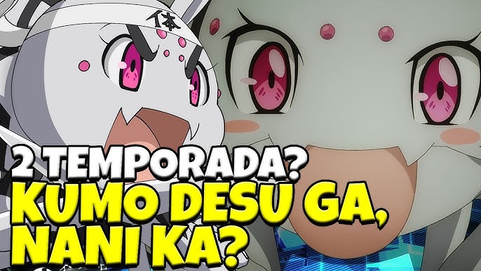 Kumo Desu ga, Nani ka? Dublado pela crunchyroll vs Original 