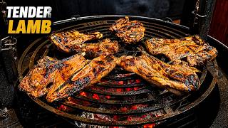 Greek Lamb Chops by Schueys BBQ