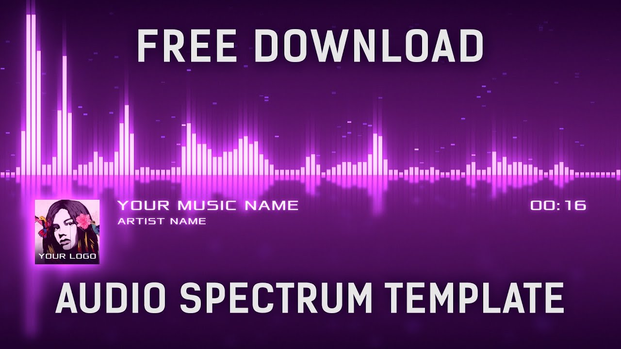 Free Audio Visualizer Template After Effect