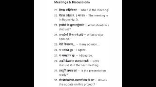 🏠🏠 meetings and discussion 🤠🤠 #englishspeaking #englishforbeginners #meeting #shorts